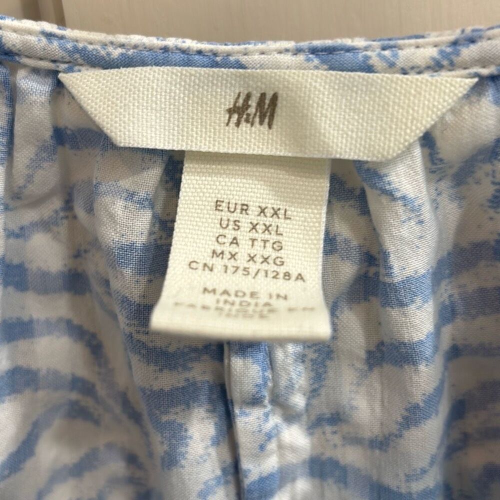 H&M Blue and White Maxi Dress - Picture 3 of 6